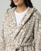 R&B | Robe mit Leopardmuster und Elegant Merkmalen