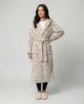 R&B | Robe mit Leopardmuster und Elegant Merkmalen