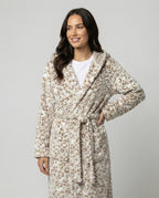 R&B | Robe mit Leopardmuster und Elegant Merkmalen