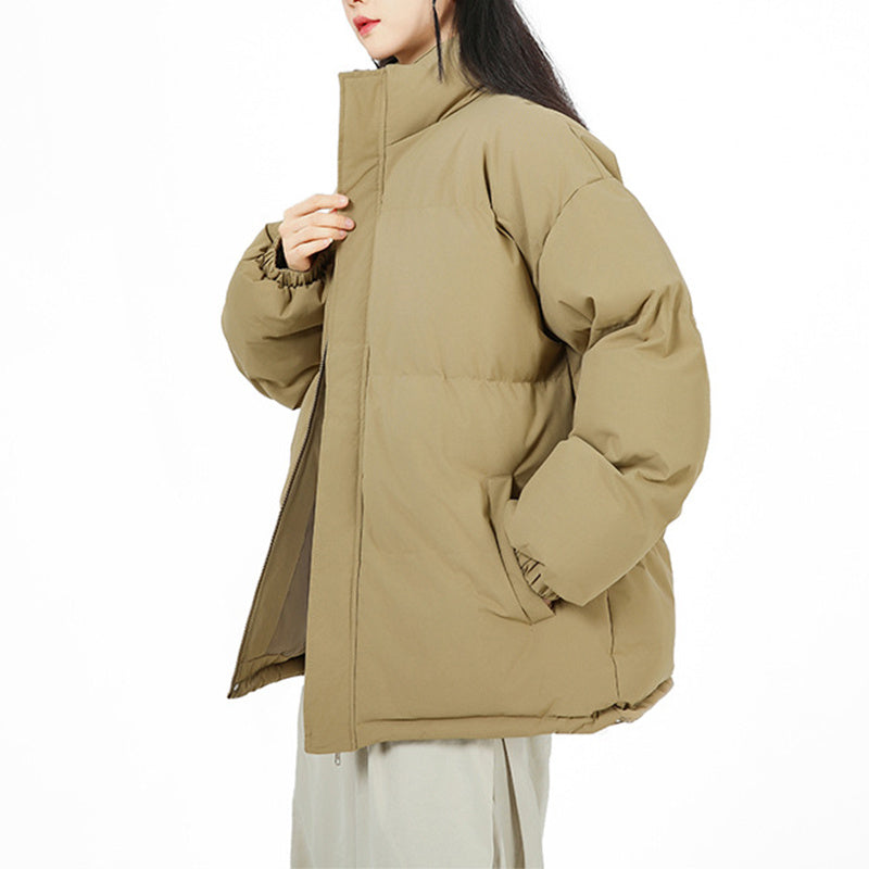 R&B | Winterjacke Oversize mit Stehkragen