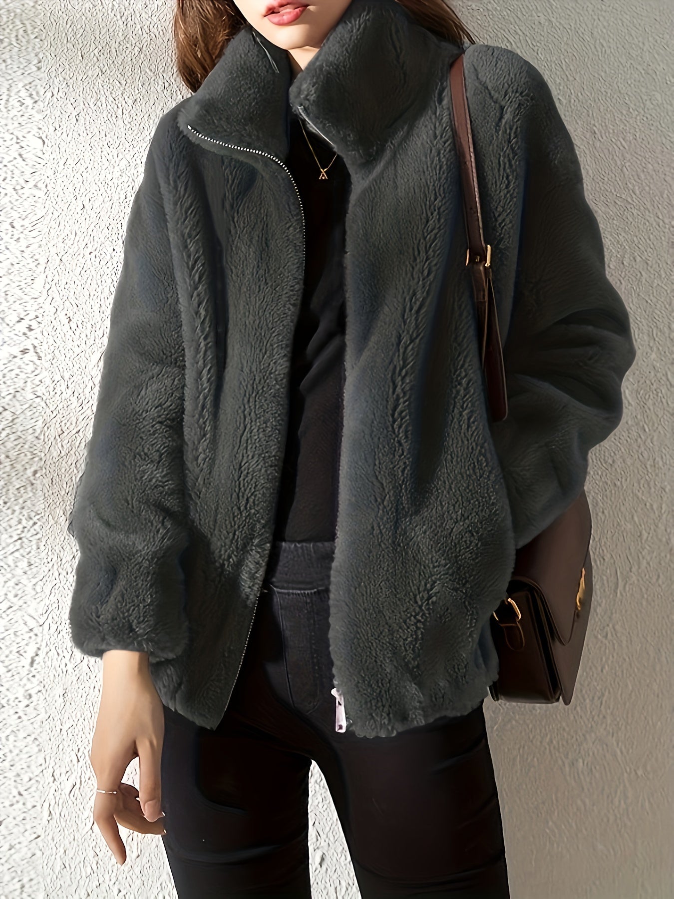 R&B | Weiche Fleecejacke