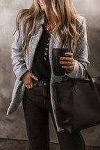 R&B | Heringsmuster Jacke Wollmischung Klassisch und Komfortabel