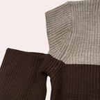R&B | Strickpullover mit Ausschnitten an den Ärmeln