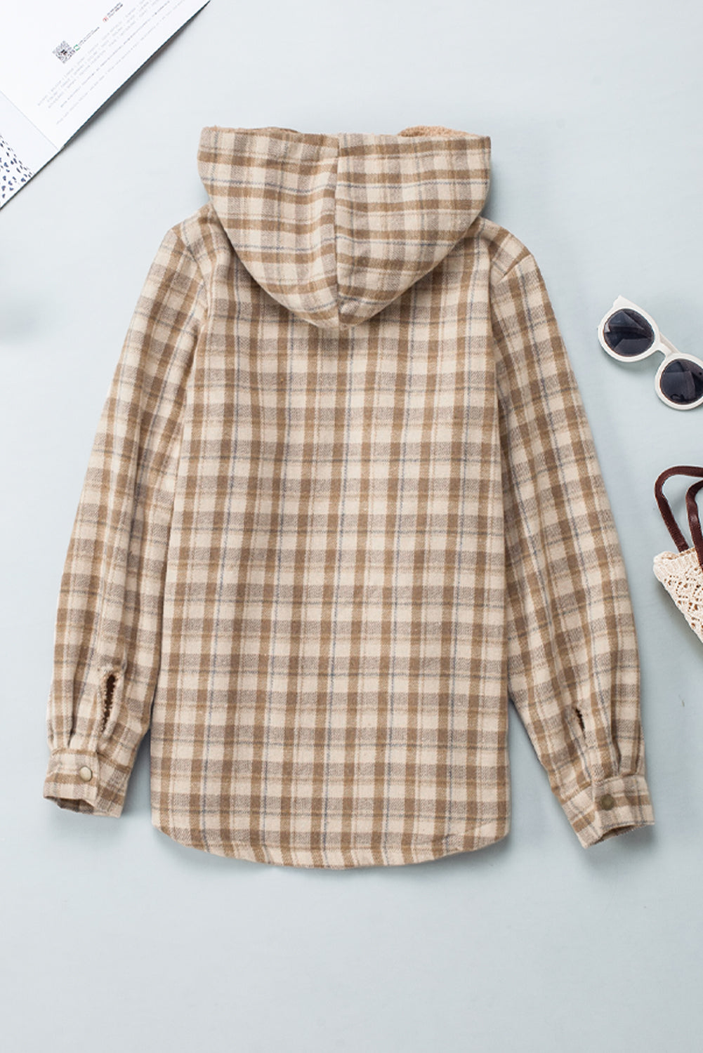 R&B | Gitterjacke mit Plüschfutter Warm und Stilvoll Ideal für Den Alltag