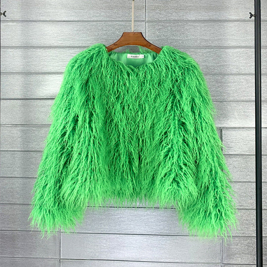 R&B | Fluffy Kurze Jacke