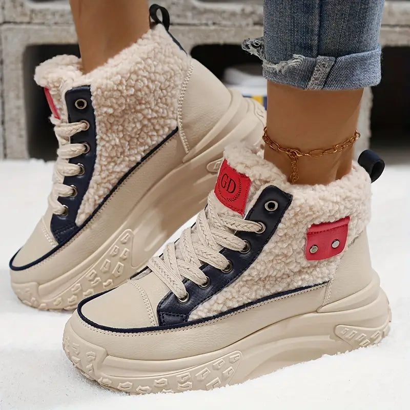 Damen Fleecegefütterte Winter Schneestiefel | R&B