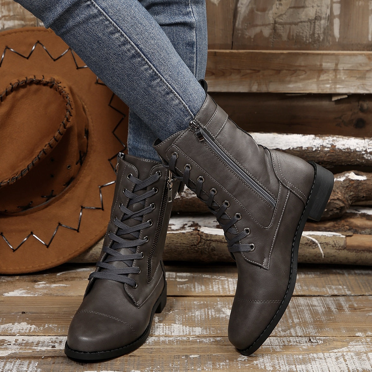 Klassische Damenstiefel im zeitlosen Design R&B R&B