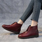 R&B | Damen Echtes Leder Rutschfeste Stiefeletten