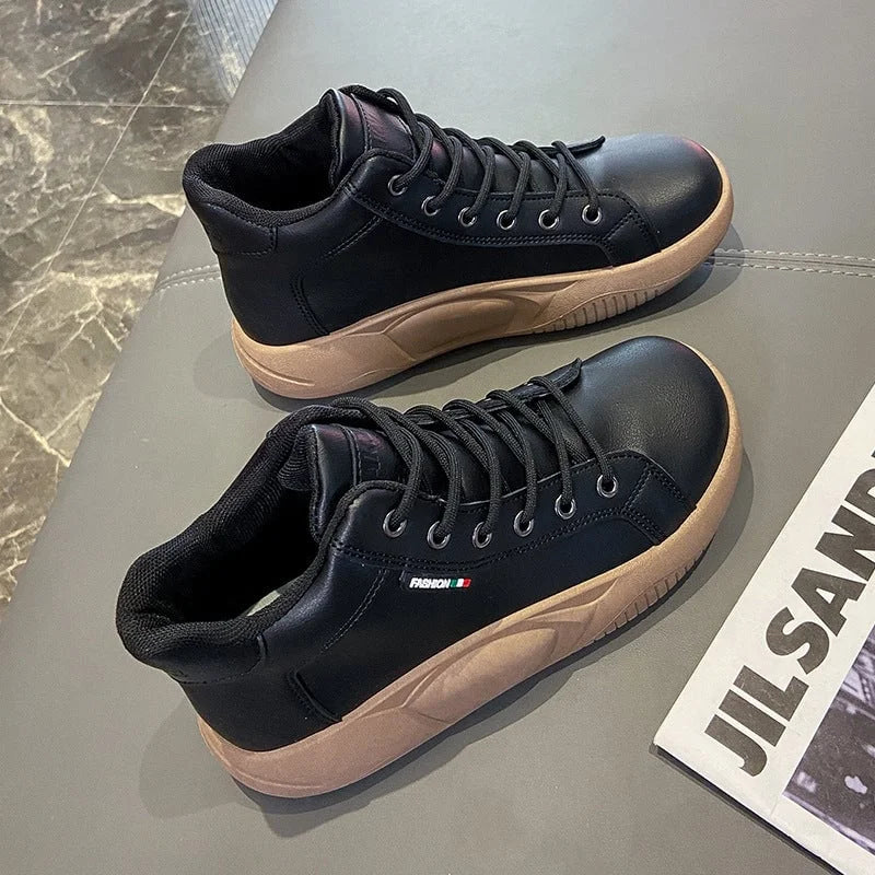 R&B | Damen High Top Dicksohlen Martin Stiefel