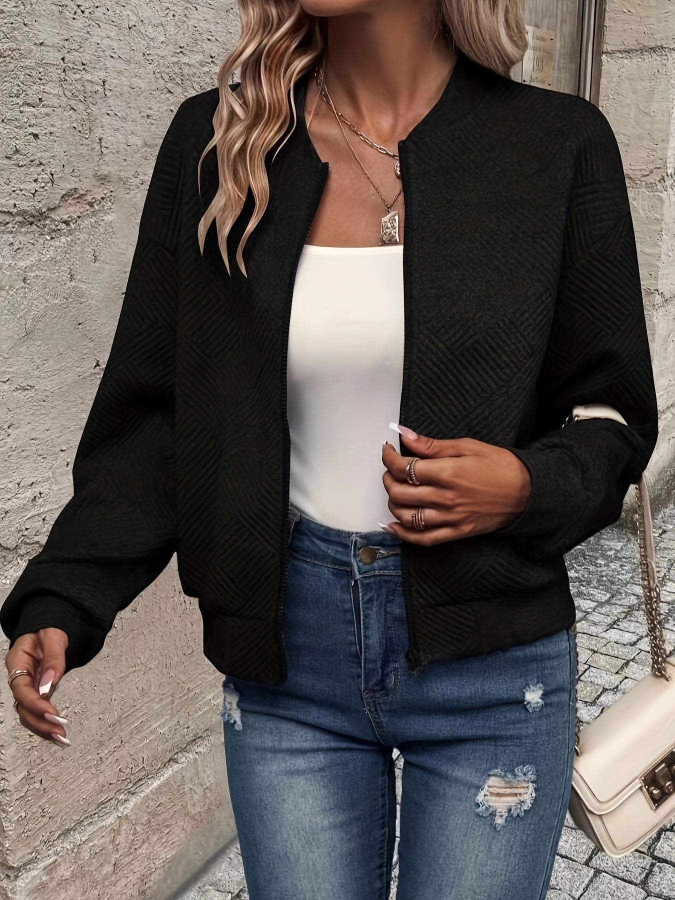 R&B | Damen Zip-Up Jacke