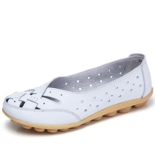 Ultrabequeme Lederballerinas R&B