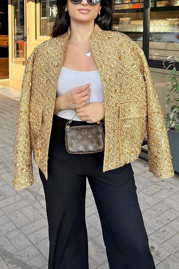 R&B | kleine Stehkragenjacke