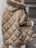 R&B | Freizeitjacke für Damen, mit Kapuze & Baumwolle