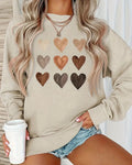 R&B | Buntes Herzförmiges Pullover