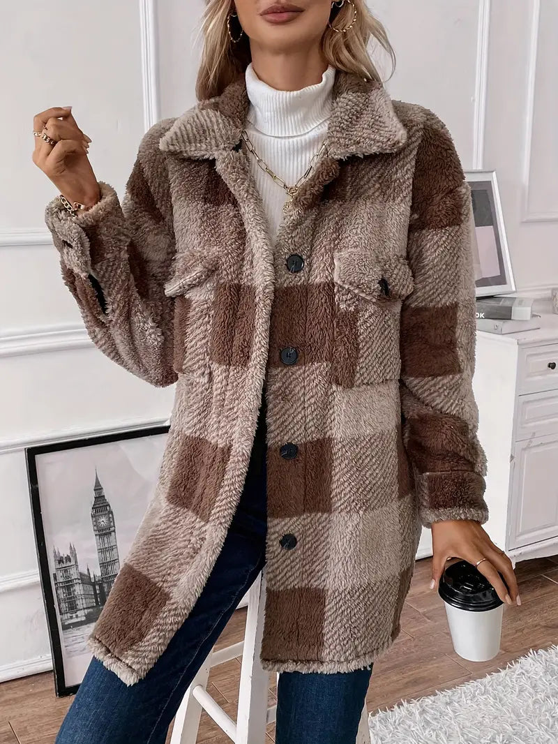 R&B | Woven Fleece Coat