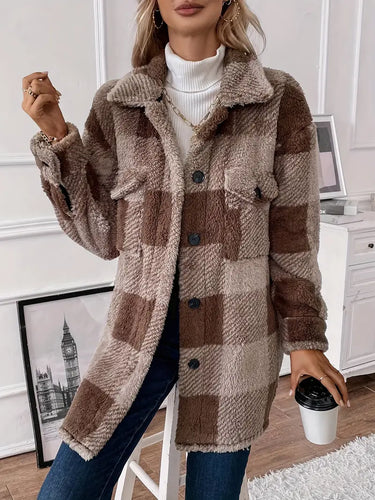 R&B | Woven Fleece Coat