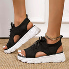 R&B | Orthopädische Plateausandalen