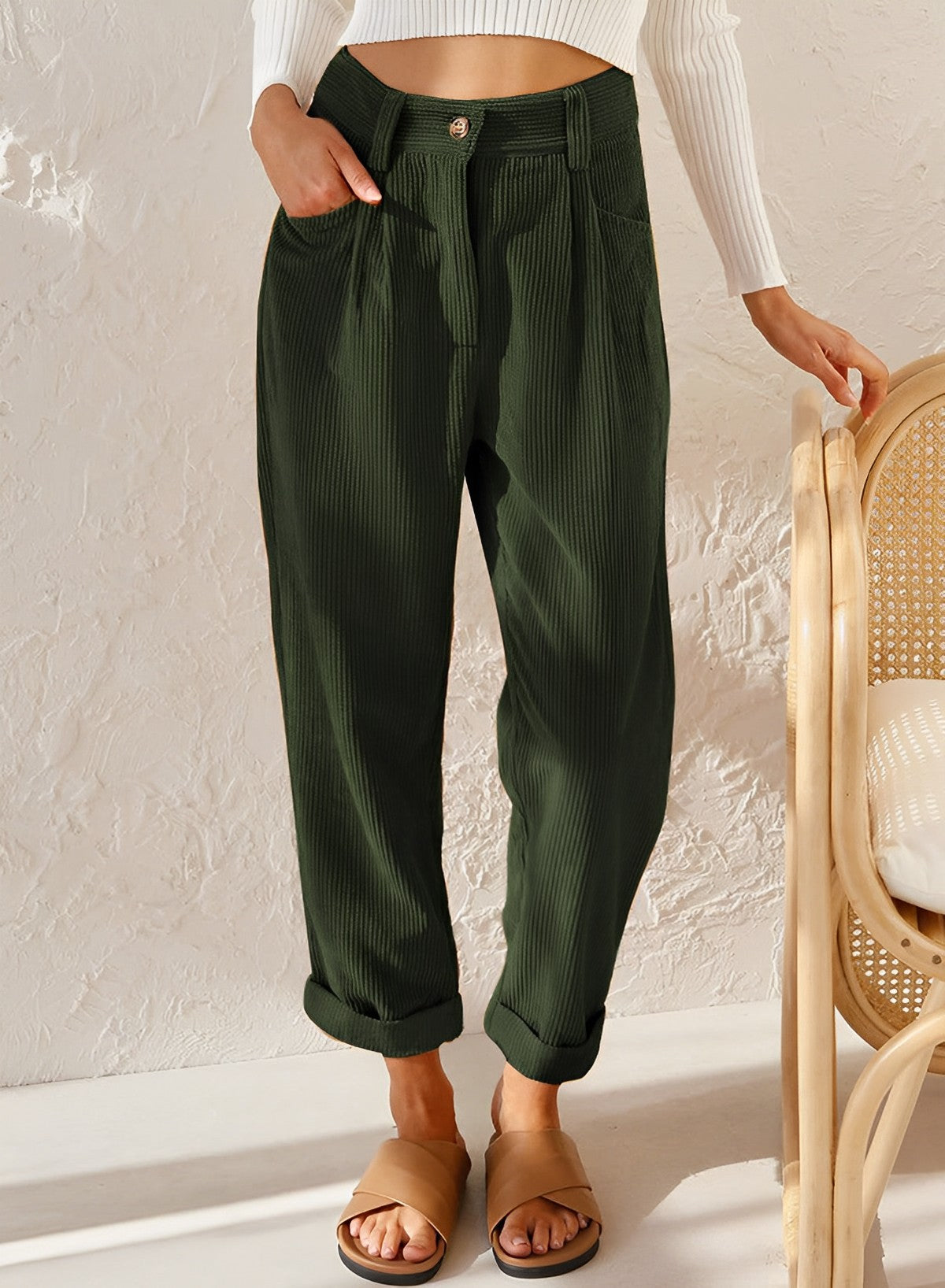 Heidi-Mode | Gerade Hose aus Cord