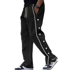 R&B | Gerade Sporthose mit Knöpfen