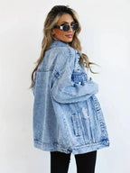 R&B | Oversized Jeansjacke für Damen