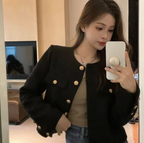 R&B | Tweed-Blazer Herbst-Oberbekleidung