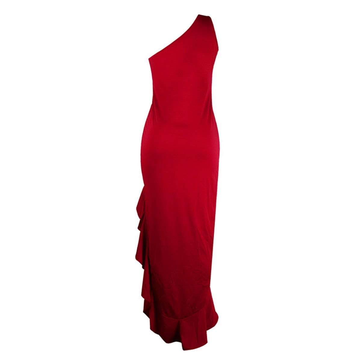 R&B | Swing-Kleid mit geteiltem Rüschensaum