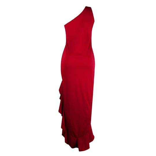 R&B | Swing-Kleid mit geteiltem Rüschensaum