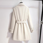 R&B | Damen Stilvoll Trenchcoat Weiß