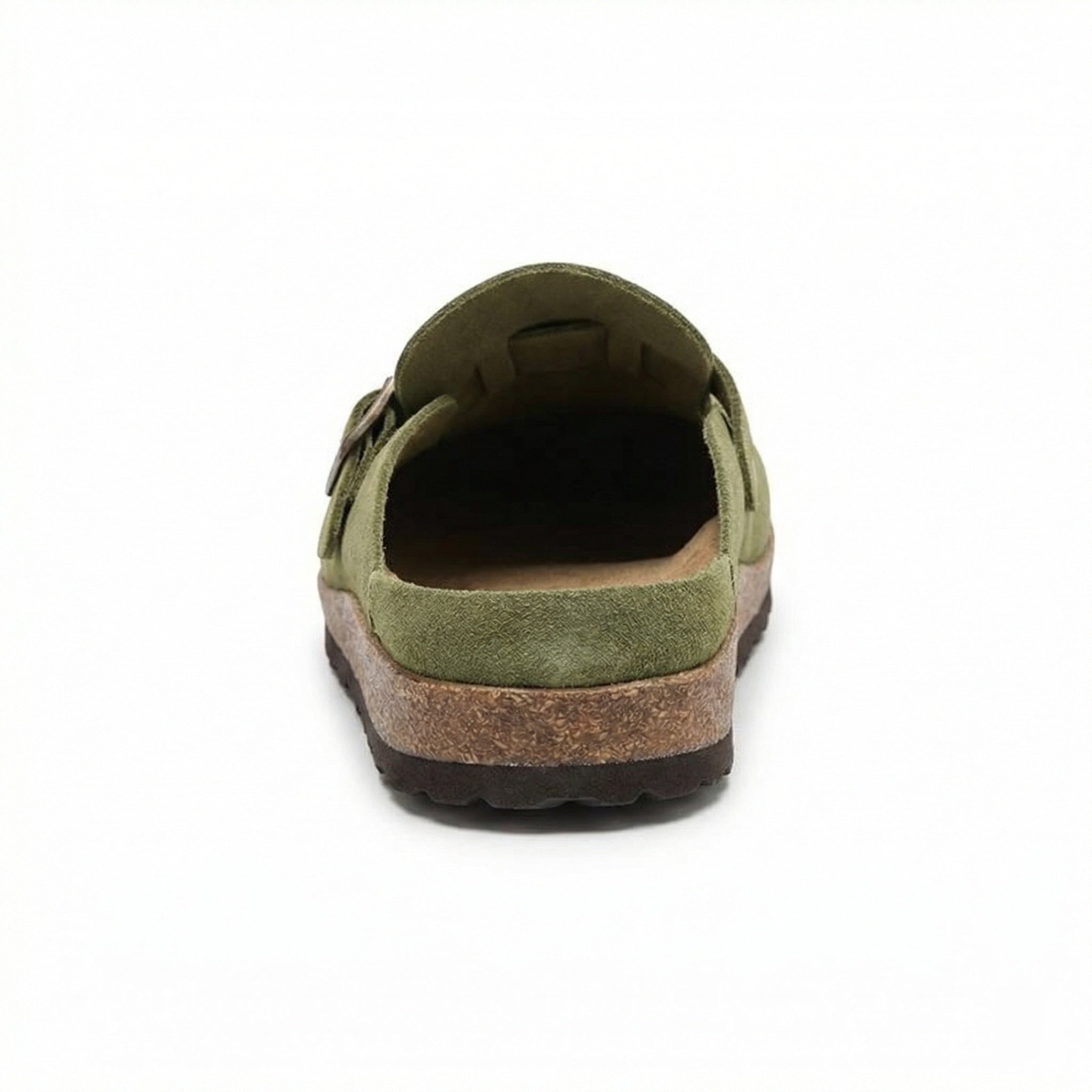 Clogs - Damen Retro Wildleder Slip-On Mule R&B