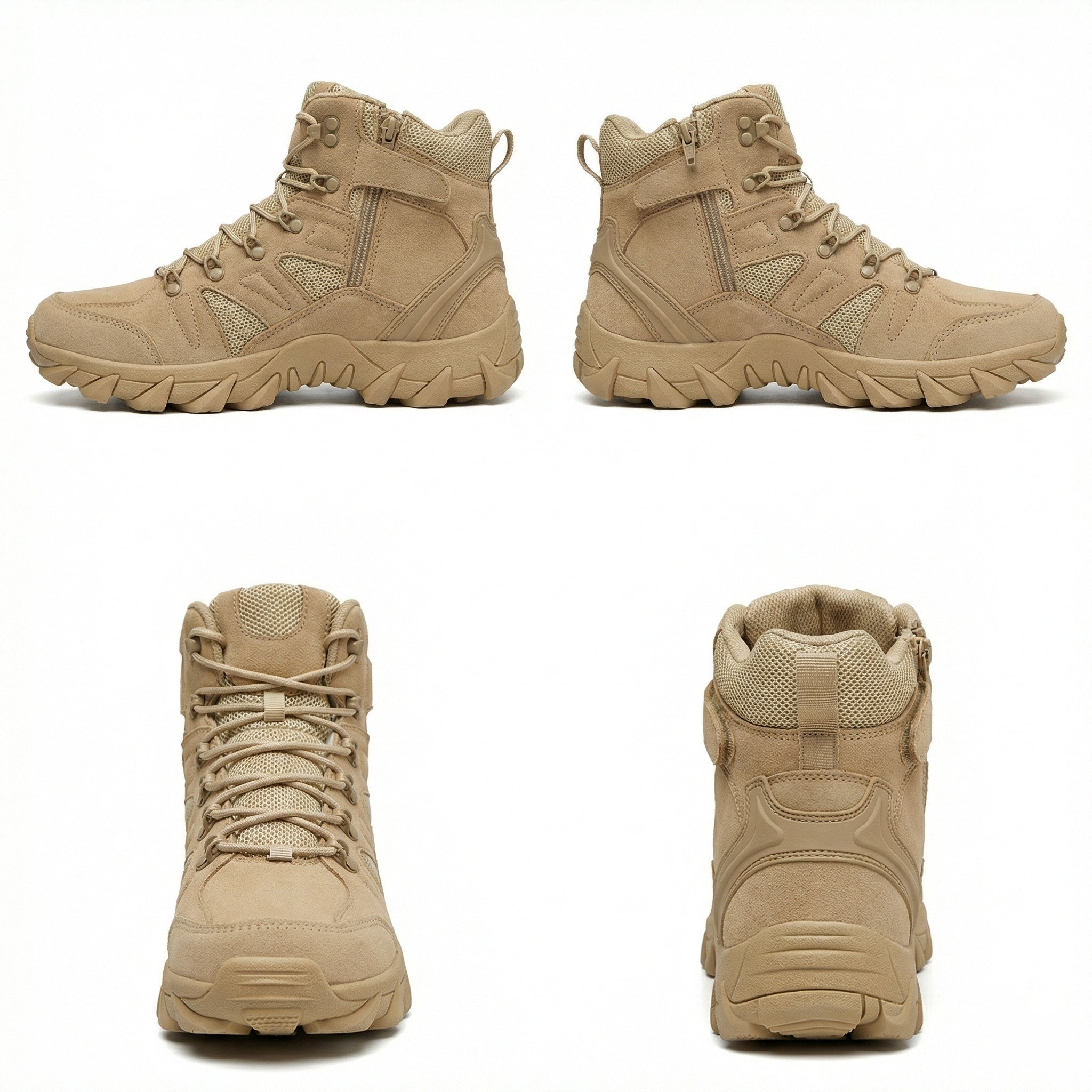 Herren taktische Outdoor-Boots mit hohem Knöchelschutz und strapazierfähigem Obermaterial R&B