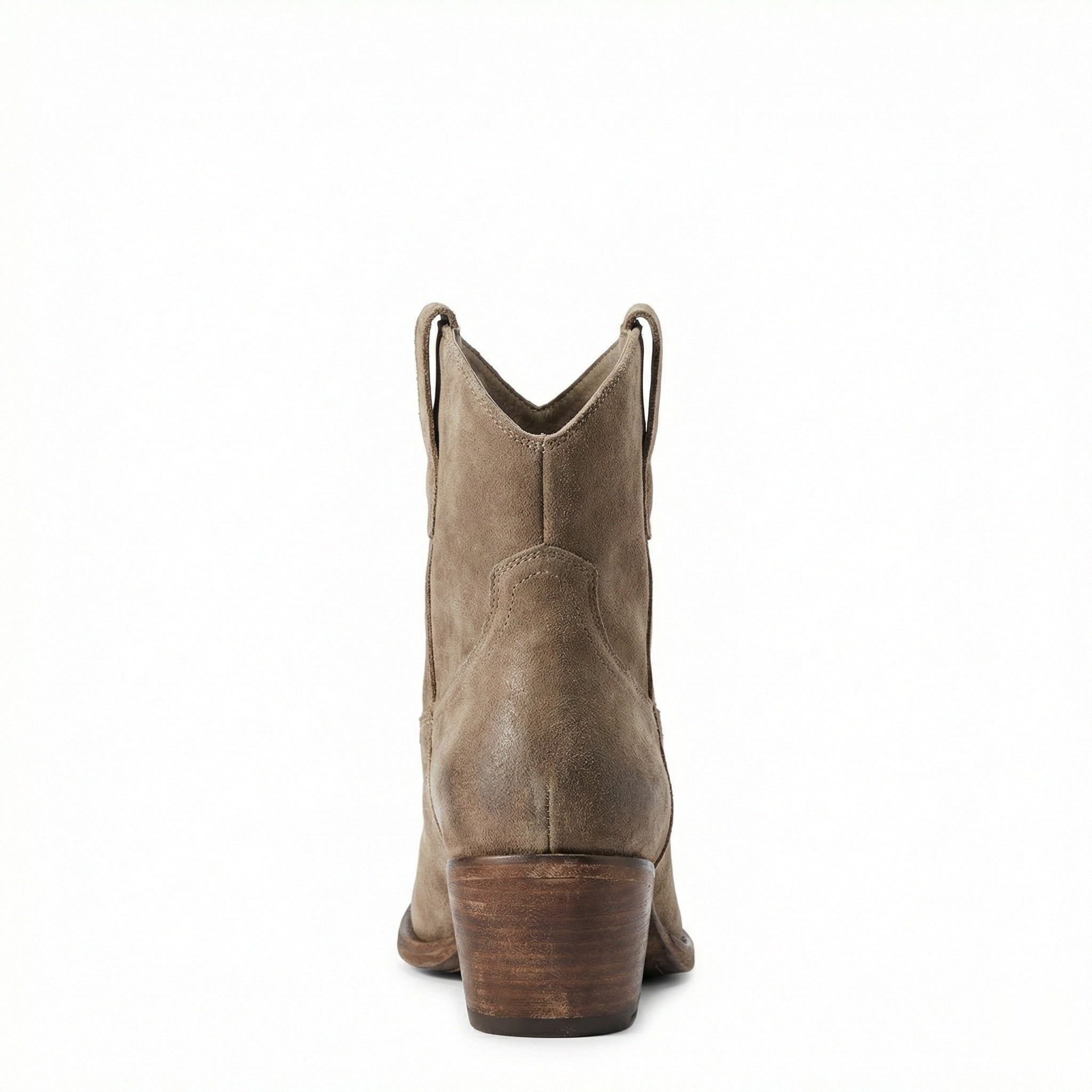 Kurze Cowboy-Stiefel | Western | Wildleder | Knöchel-Stiefel | Damenstiefel R&B
