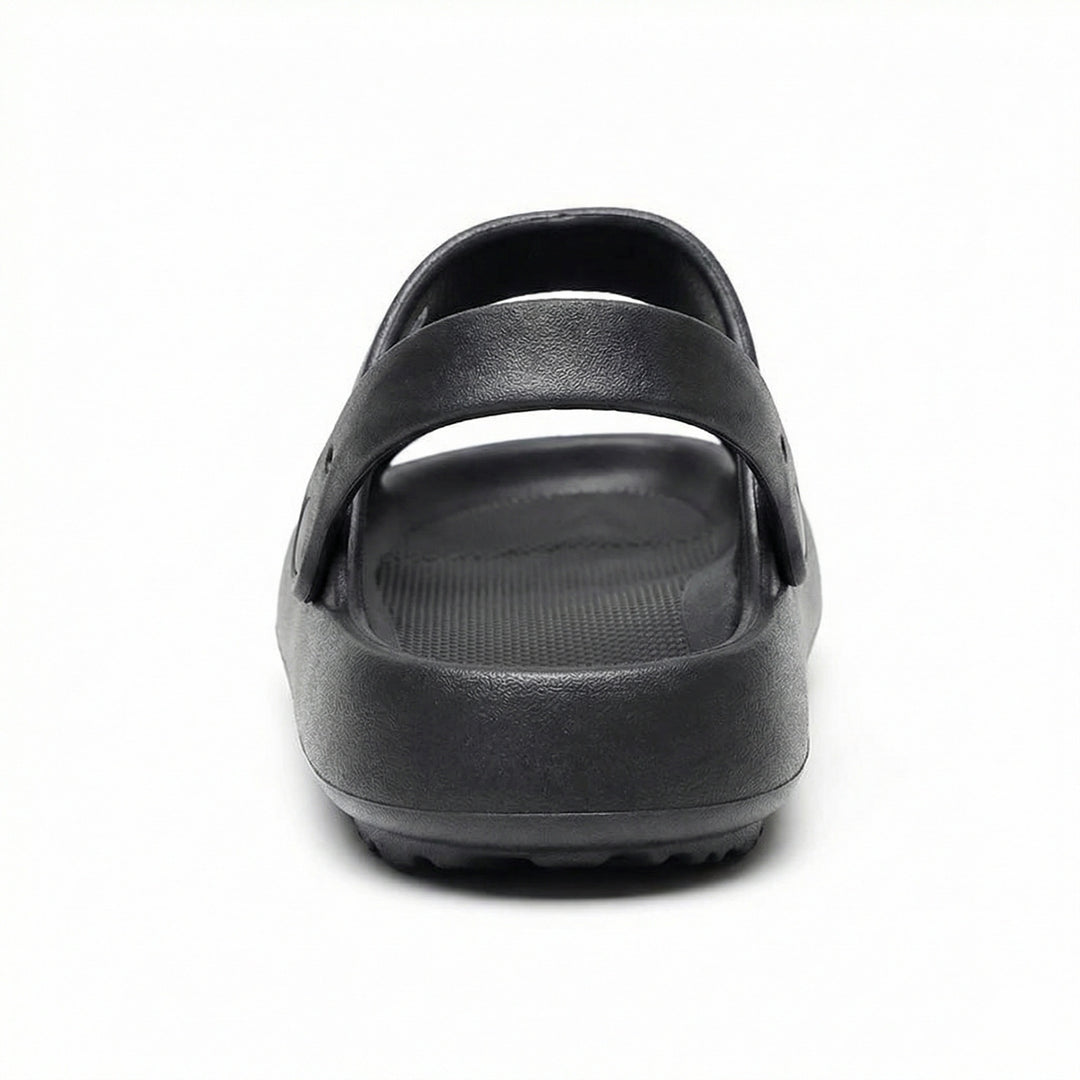 R&B | Orthopädische Sandalen Comfort Plus Pantoletten mit Doppelriemen Gepolsterte, Lässige Slip-On-Sandalen