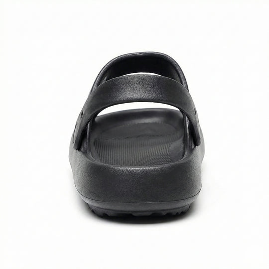 R&B | Orthopädische Sandalen Comfort Plus Pantoletten mit Doppelriemen Gepolsterte, Lässige Slip-On-Sandalen