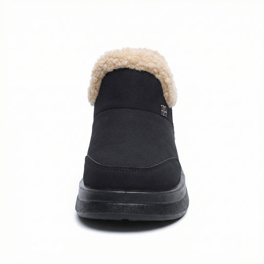 Damen Lammfell gefütterte Winterstiefel R&B