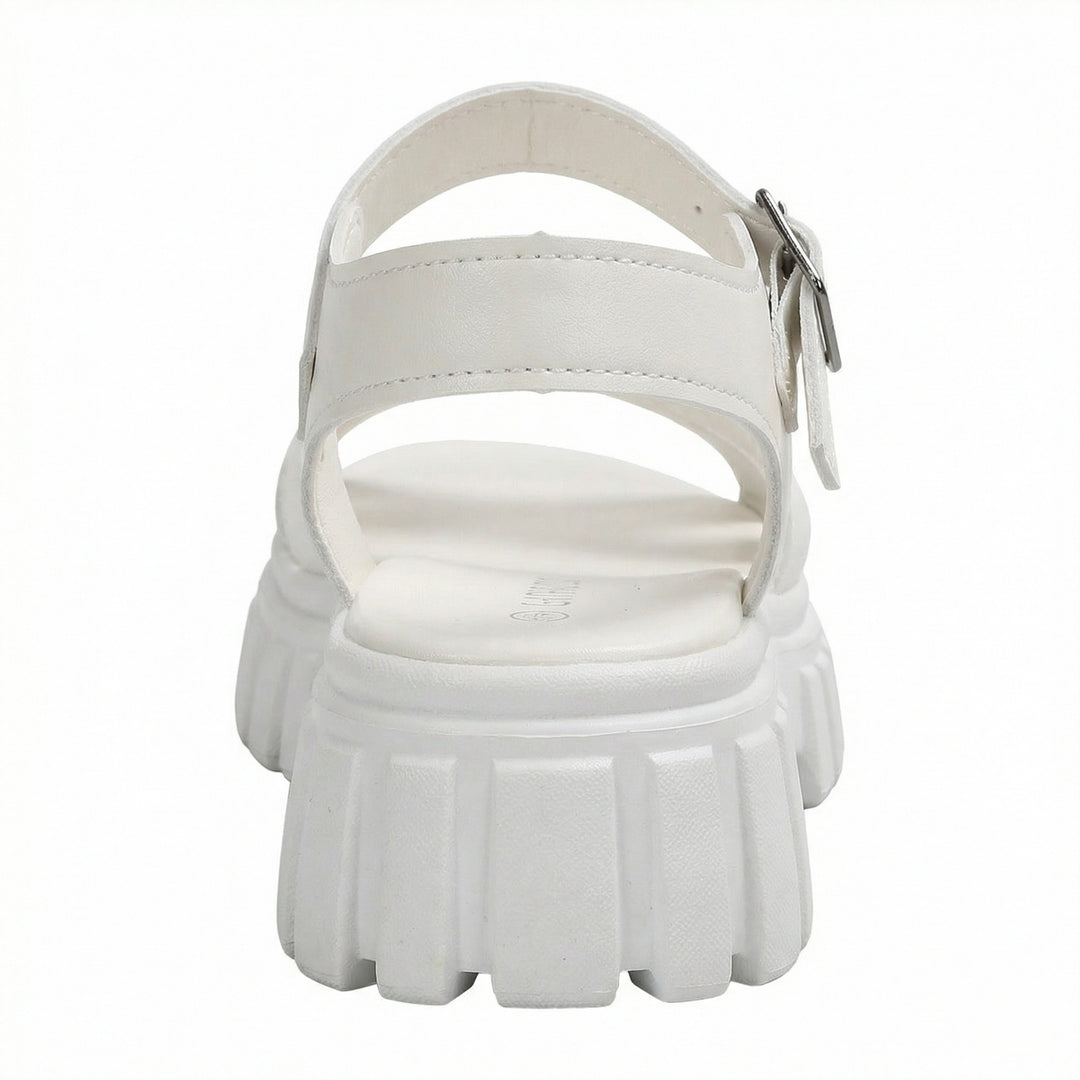 R&B | Einfarbige Freizeitsandalen