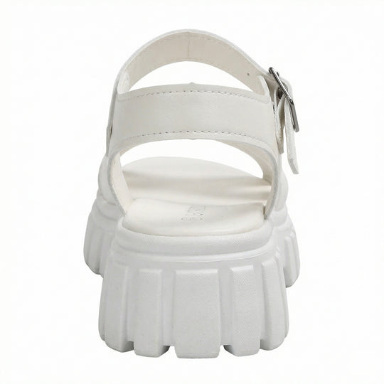 R&B | Einfarbige Freizeitsandalen