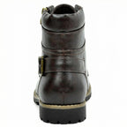 Motorradstiefel aus echtem Leder R&B