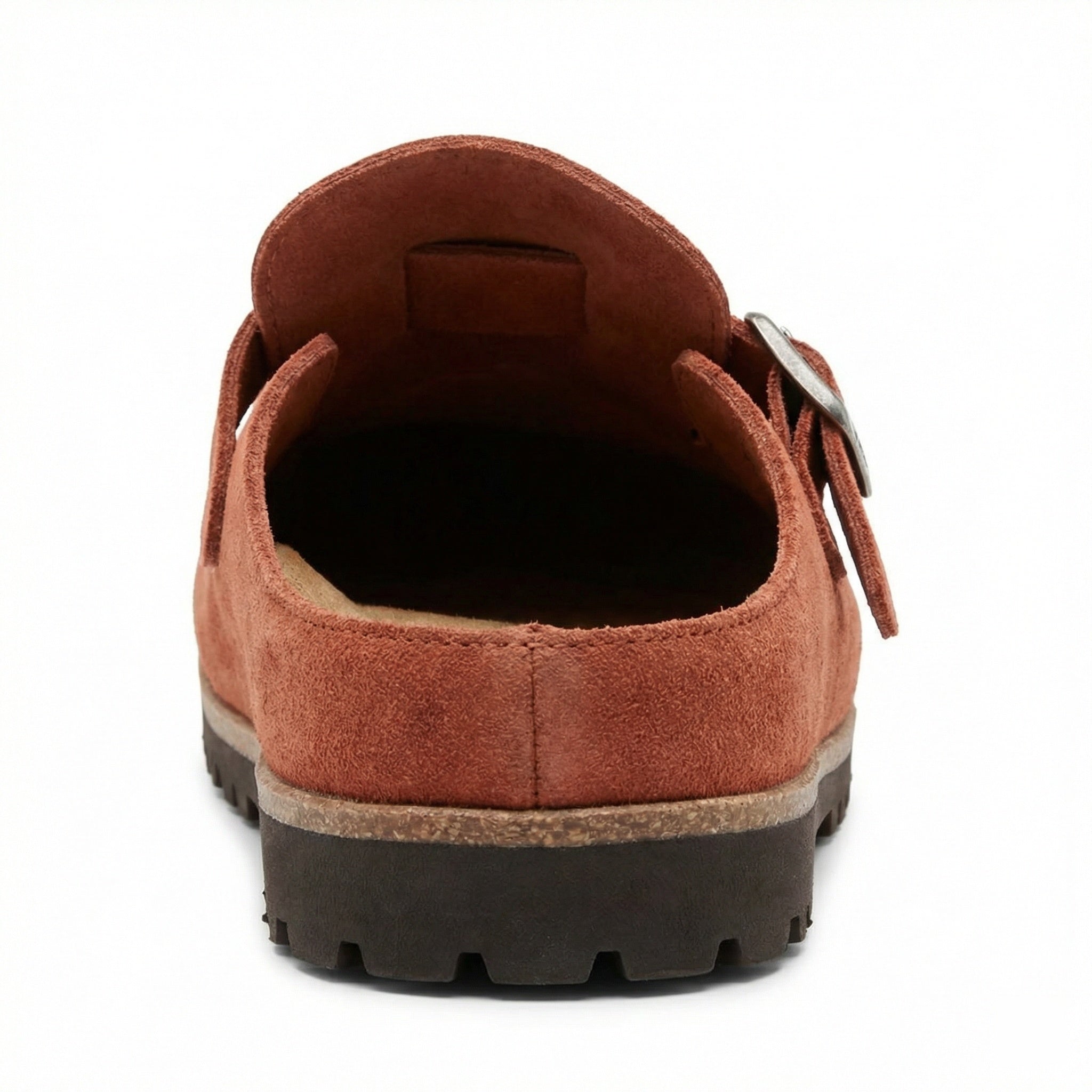 Clogs - Damen Retro Wildleder Slip-On Mule R&B