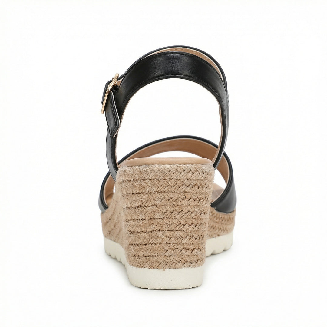 R&B | Orthopädische Sandalen Damen Bequeme Sandalen mit Plateau