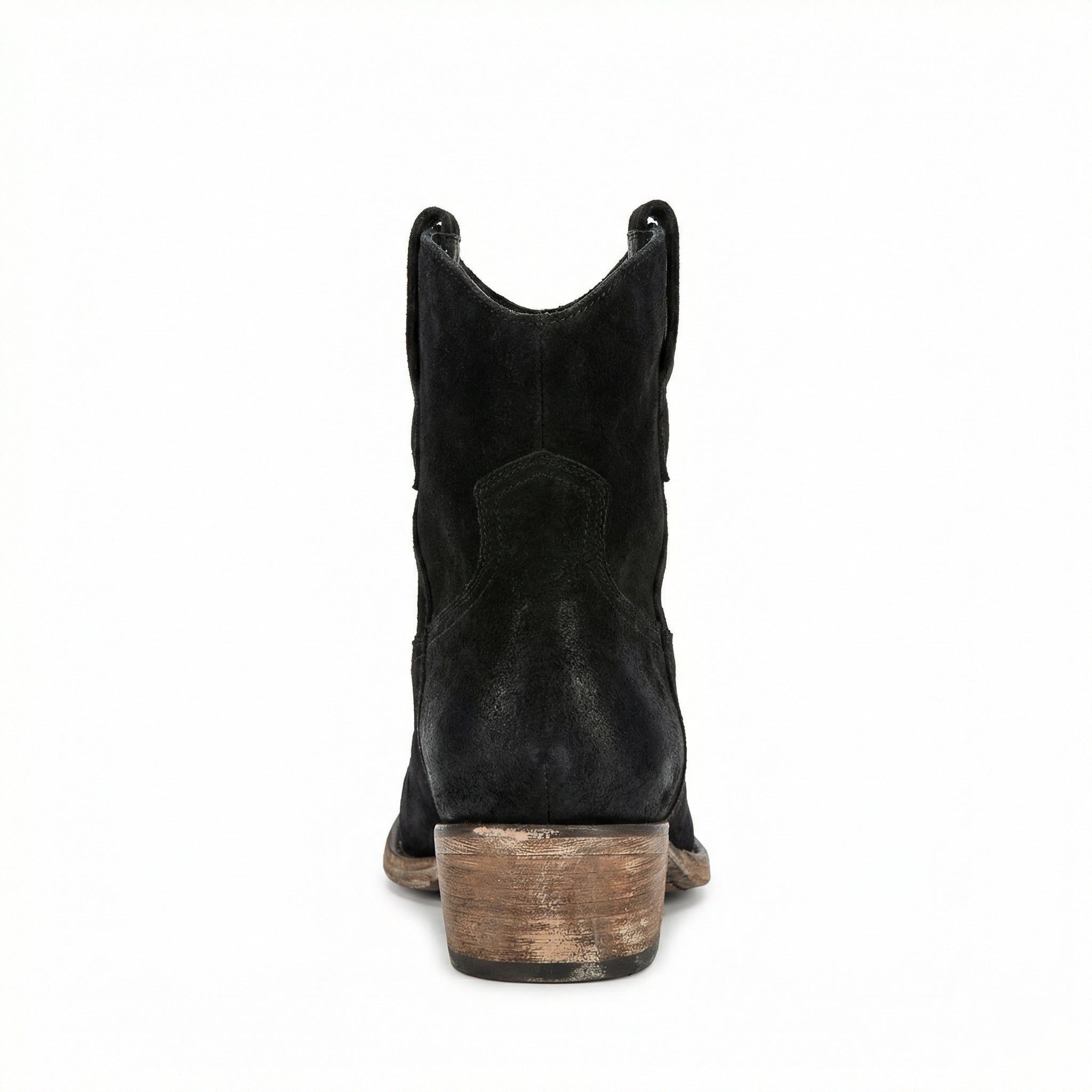 Kurze Cowboy-Stiefel | Western | Wildleder | Knöchel-Stiefel | Damenstiefel R&B