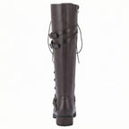 Steampunk-Inspirierte Damen Schnürstiefel R&B