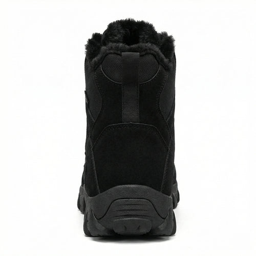 Herren wetterfeste Winterstiefel mit isolierender Fütterung und rutschfester Sohle R&B