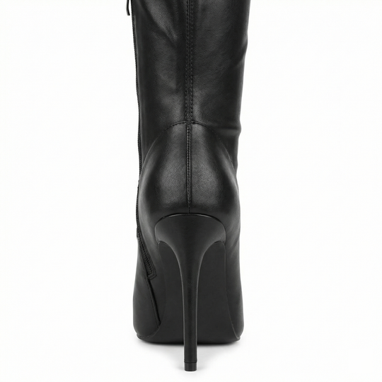 R&B | Flache Overknee-Stiefel aus für den Winter