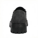 Damen Chunky Loafers mit Ketten-Applikation und robustem Profil R&B