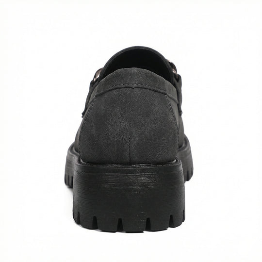 Damen Chunky Loafers mit Ketten-Applikation und robustem Profil R&B