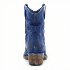 Kurze Cowboy-Stiefel | Western | Wildleder | Knöchel-Stiefel | Damenstiefel R&B