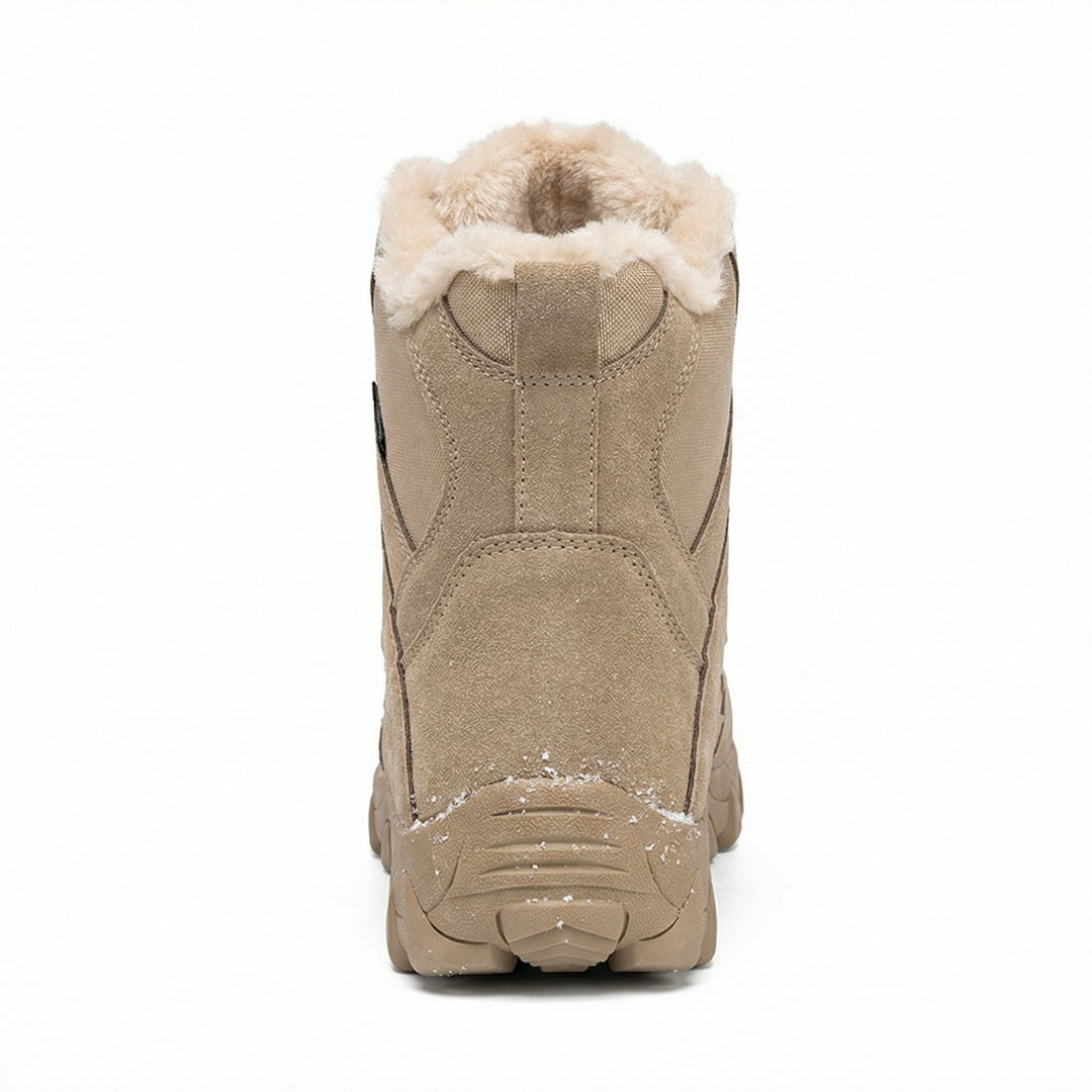 Herren wetterfeste Winterstiefel mit isolierender Fütterung und rutschfester Sohle R&B