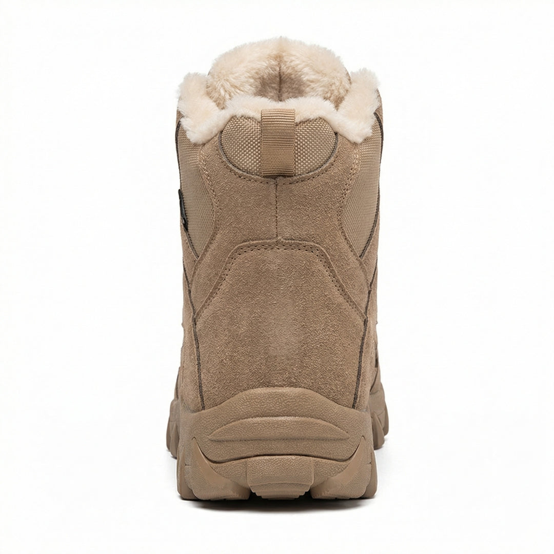 Herren wetterfeste Winterstiefel mit isolierender Fütterung und rutschfester Sohle R&B