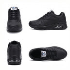 R&B | Pu Orthopädische Damen Sneaker mit Schwarzem Augenprint