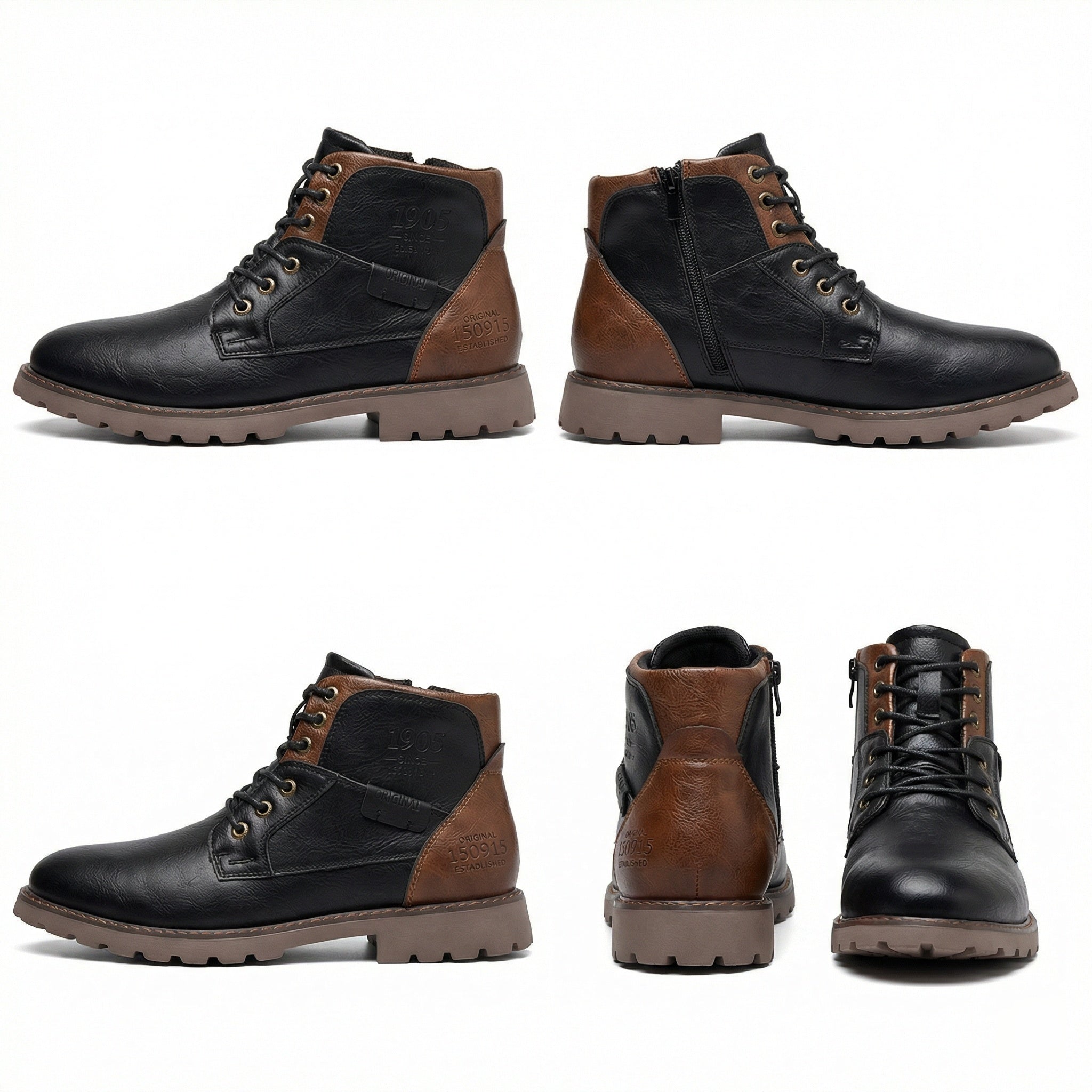 Herren-Schnürstiefel R&B